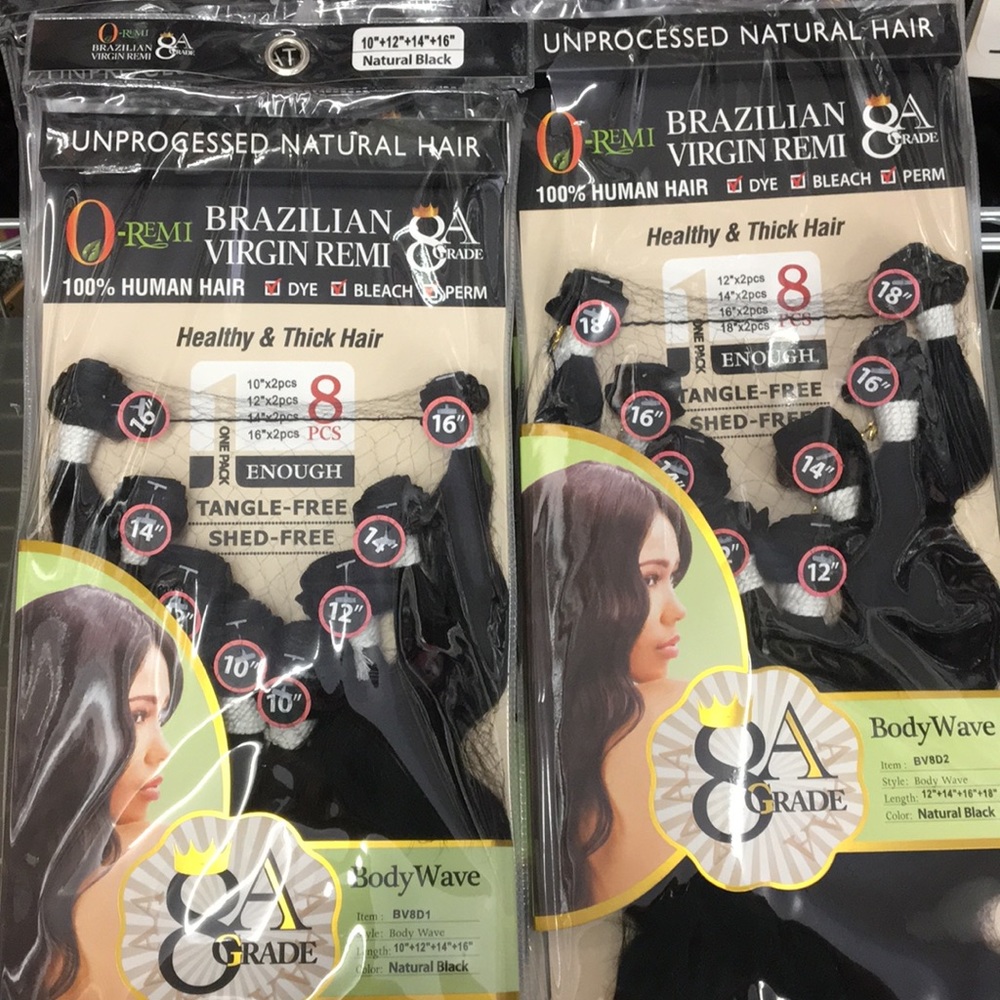 🆕 Brazilian virgin Remy 8A Body wave